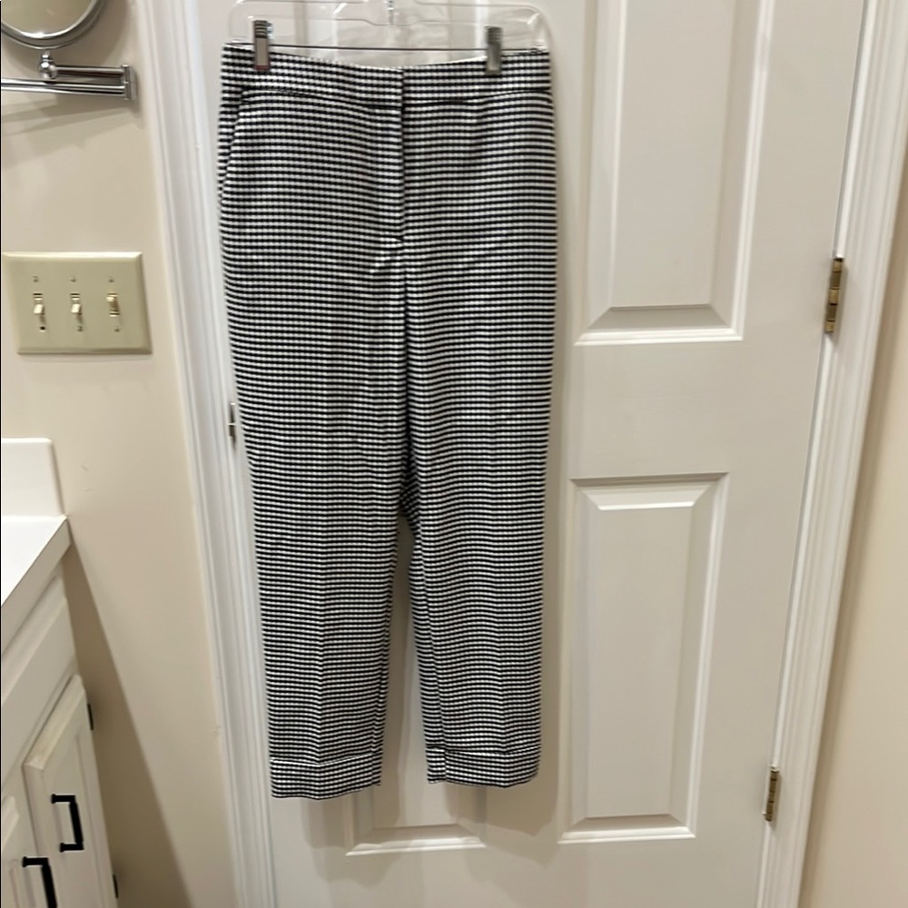 Classic Black and White Checkered Pants BRAND NEW